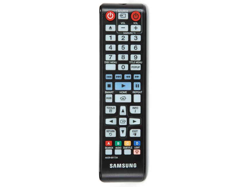 Samsung BD-F6700 3D Blu-ray player with 4K upscaling and Wi-Fi® at