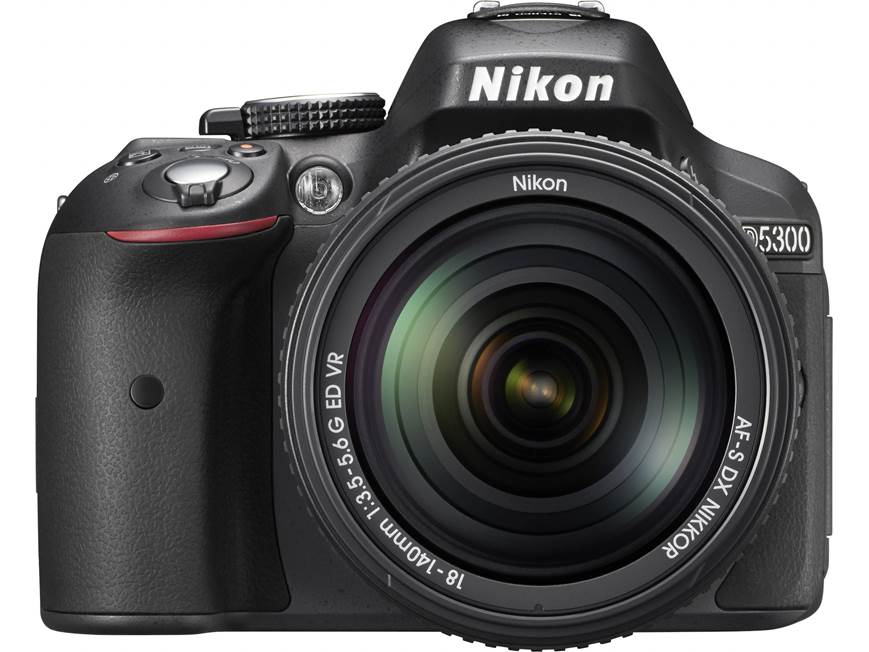 Nikon D5300 Kit 24-megapixel digital SLR camera with Wi-Fi® and