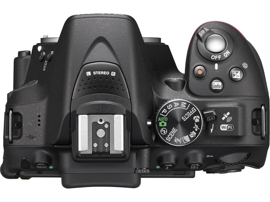 Nikon D5300 Kit 24-megapixel digital SLR camera with Wi-Fi® and