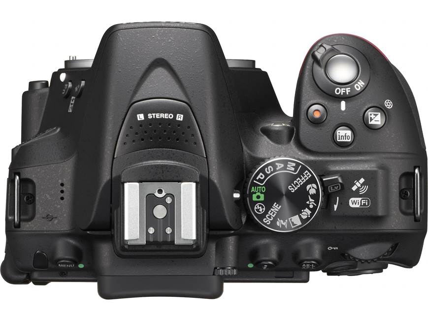 Nikon D5300 (no lens included) (Black) 24-megapixel digital SLR
