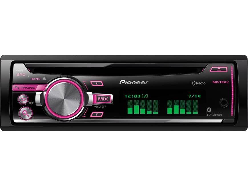 Pioneer DEH-X8600BH CD receiver at Crutchfield