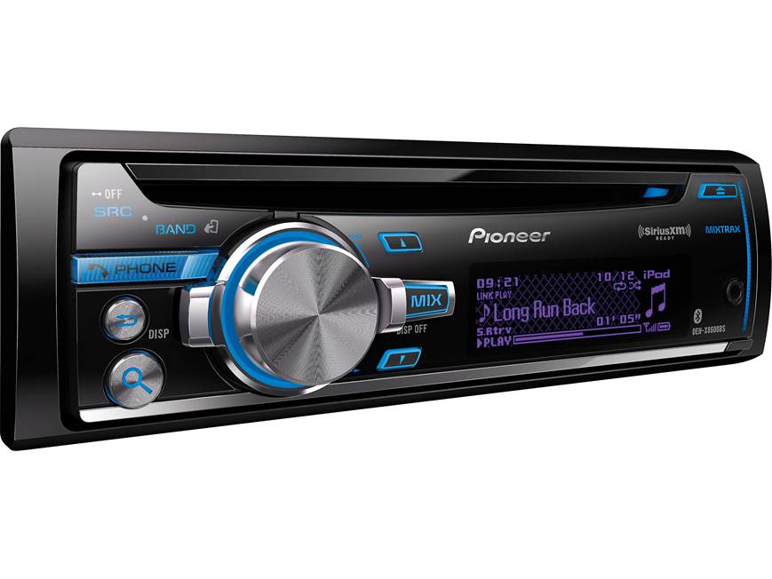 Pioneer DEH-X8600BS CD receiver at Crutchfield