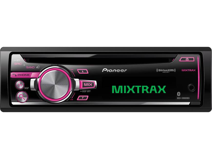 Pioneer DEH-X8600BS CD receiver at Crutchfield