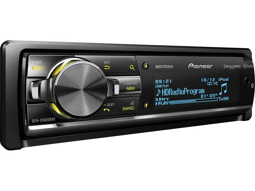 Pioneer DEH-X9600BHS CD receiver at Crutchfield