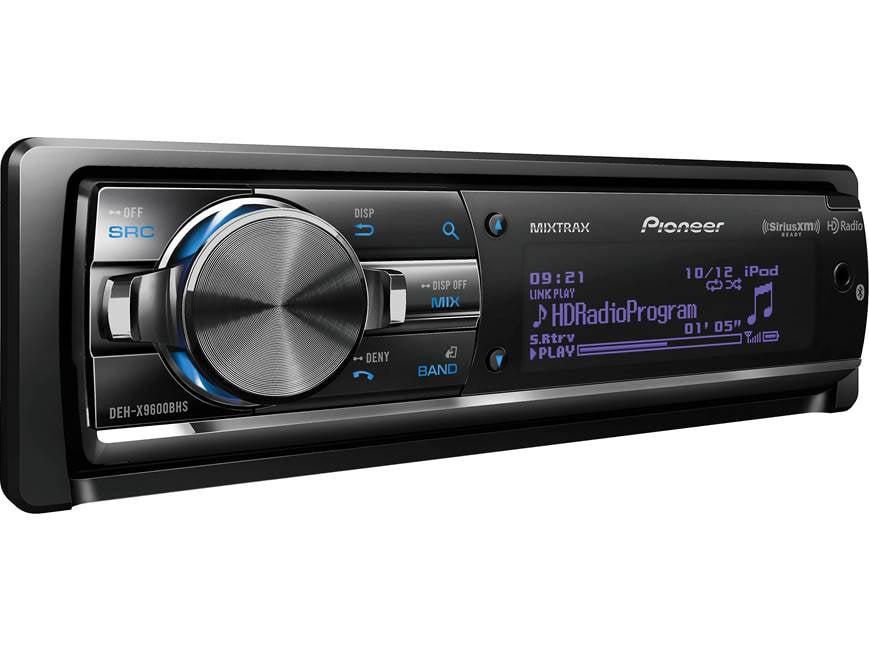 Pioneer DEH-X9600BHS CD receiver at Crutchfield