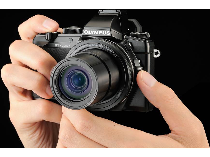 Olympus Stylus 1 12-megapixel digital camera with 10.7X optical