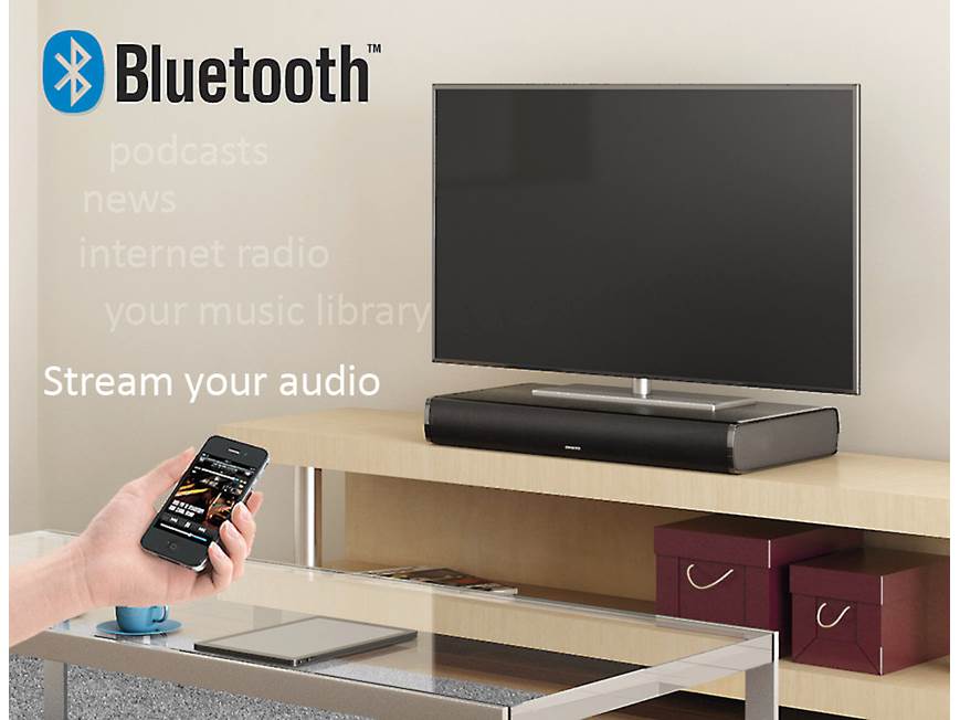 Onkyo LS-T10 Powered home theater sound system/TV platform with