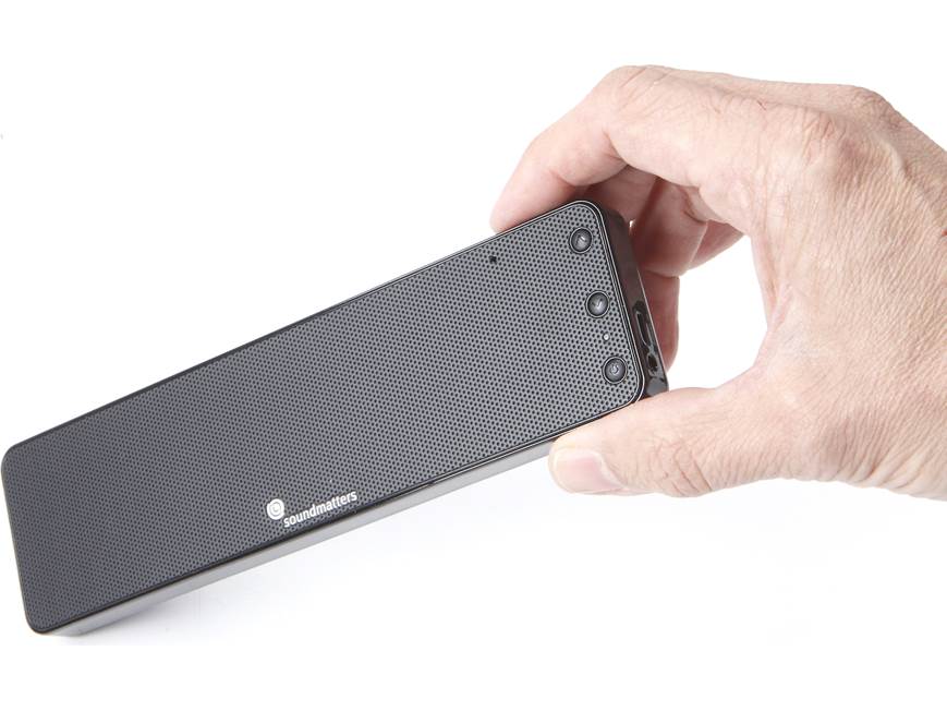Soundmatters foxL DASH 7™ (Black) Ultra-flat portable Bluetooth