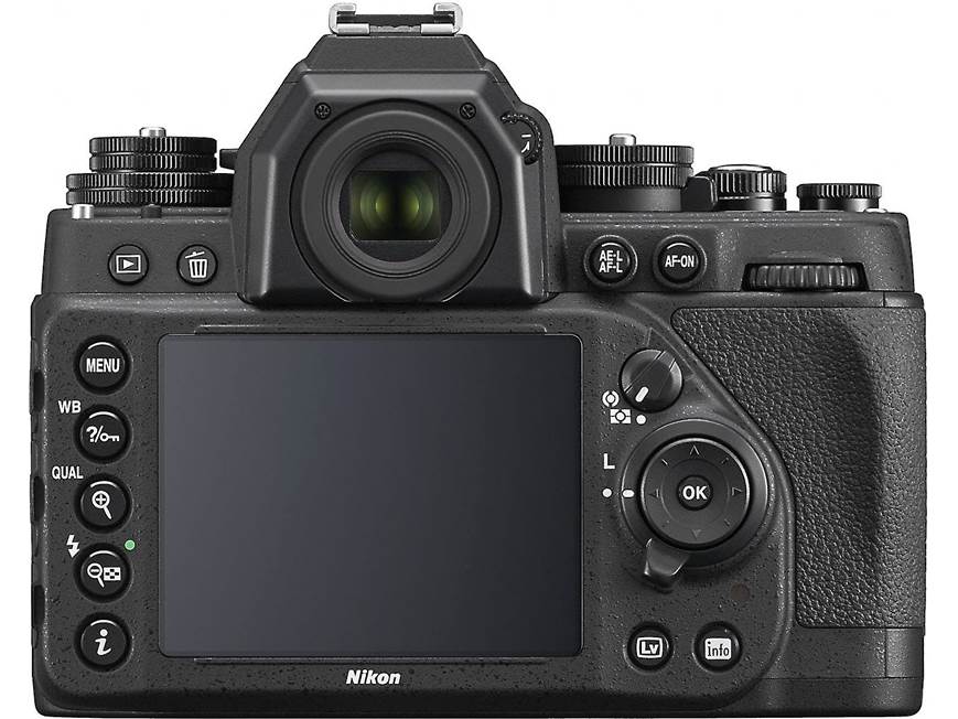 Nikon Df with 50mm f/1.8 lens (Black) Retro-styled full-frame DSLR