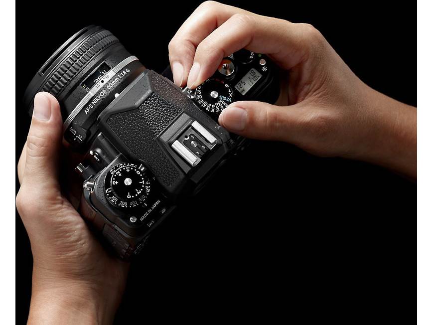 Nikon Df with 50mm f/1.8 lens (Black) Retro-styled full-frame DSLR