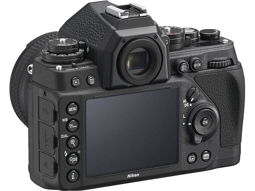 Nikon Df with 50mm f/1.8 lens (Black) Retro-styled full-frame DSLR