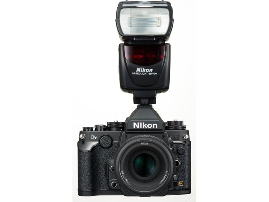 Nikon Df with 50mm f/1.8 lens (Black) Retro-styled full-frame DSLR