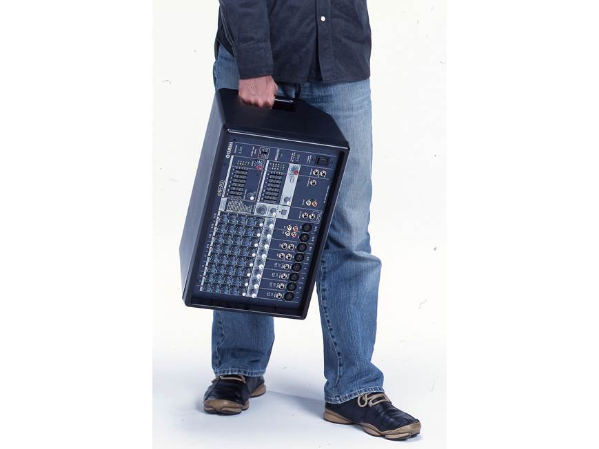 Yamaha EMX212S 12-channel, 220-watt x 2 powered mixer at Crutchfield