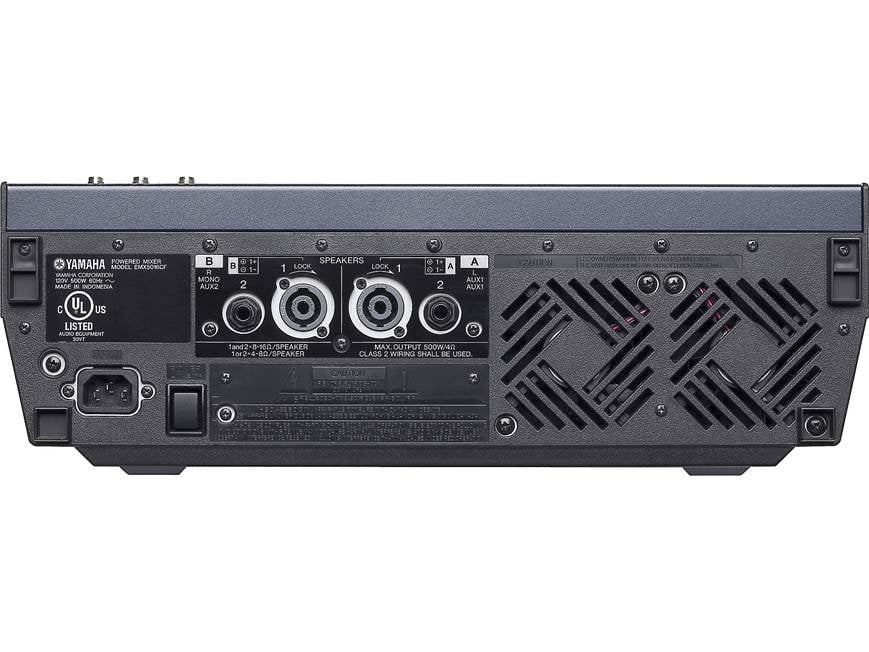 Yamaha EMX5016CF 16-channel, 500 watts x 2 powered mixer with