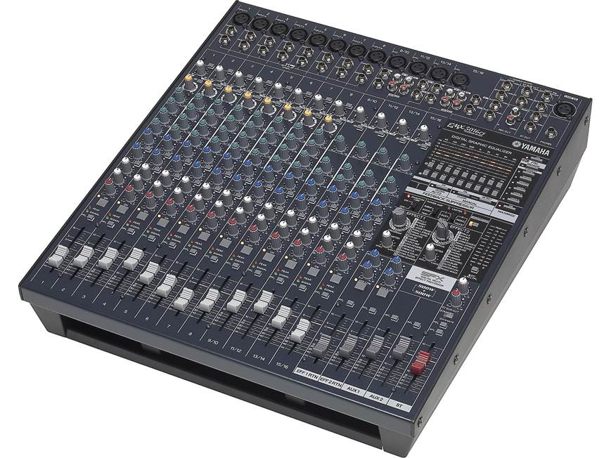 Yamaha EMX5016CF 16-channel, 500 watts x 2 powered mixer with