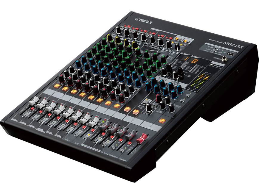 YAMAHA MGP12X アナログミキサー Yamaha MGP12X 12-channel mixer with compression, effects, digital