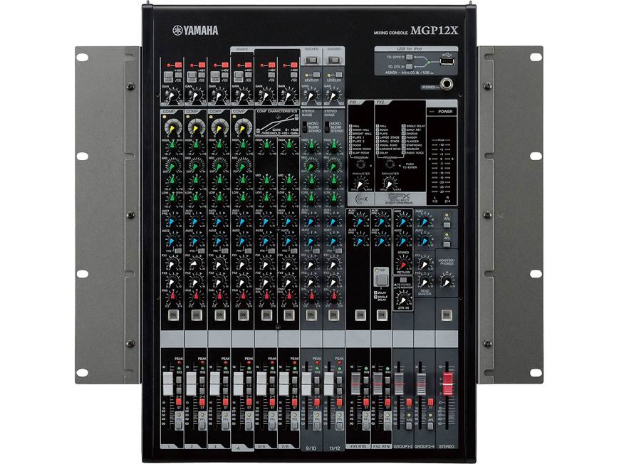Yamaha MGP12X 12-channel mixer with compression, effects, digital