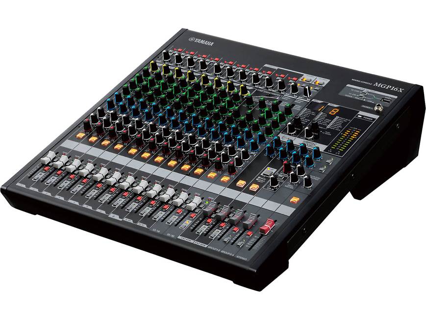 Yamaha MGP16X 16-channel mixer with compression, effects, digital