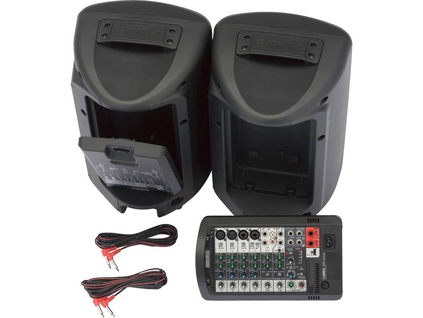 Yamaha STAGEPAS 400i Portable 8-channel PA system at Crutchfield