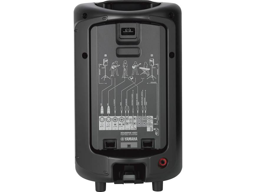 Yamaha STAGEPAS 400i Portable 8-channel PA system at Crutchfield