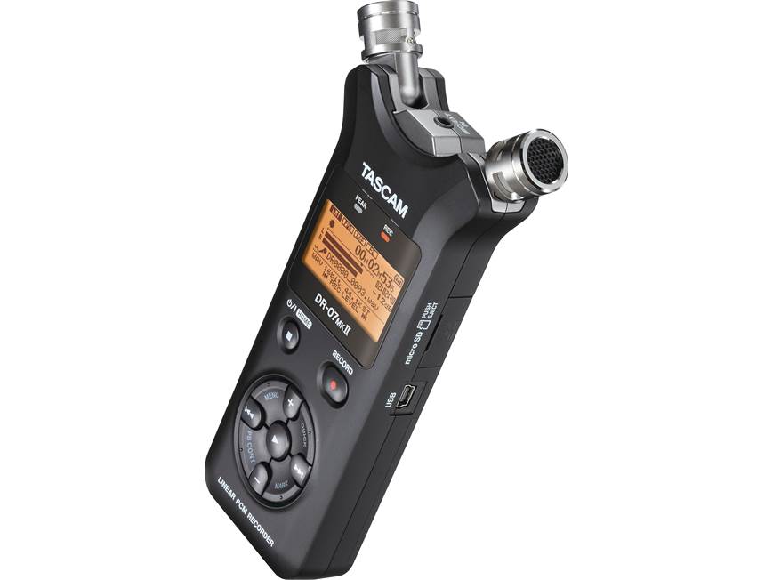 TASCAM DR-07MkII ICレコーダー Amazon.co.jp: TASCAM リニアPCMレコーダー 24bit/96kHz対応 ブラック