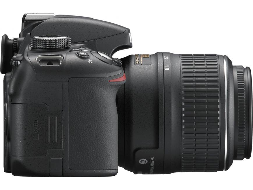 Nikon D3200 Two Lens Kit 24-megapixel DSLR with standard and