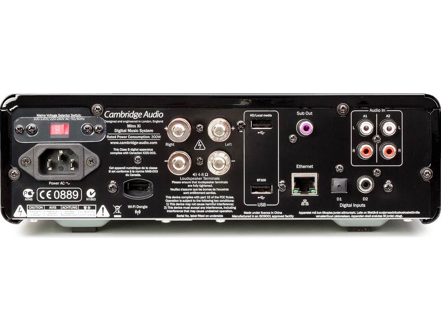 Cambridge Audio Minx Xi (Black) Stereo integrated amplifier with