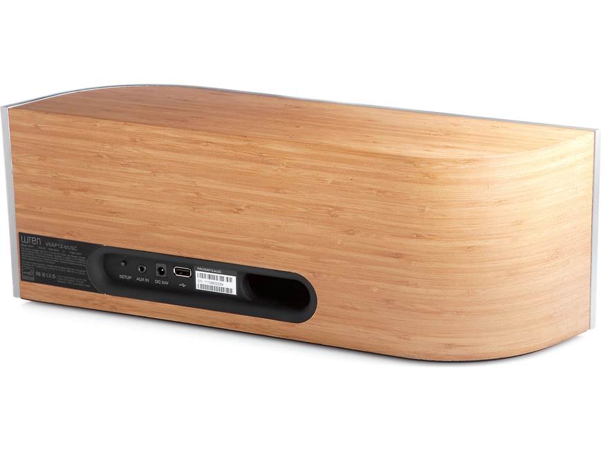 Wren V5AP (Bamboo) Powered wireless speaker system with Apple