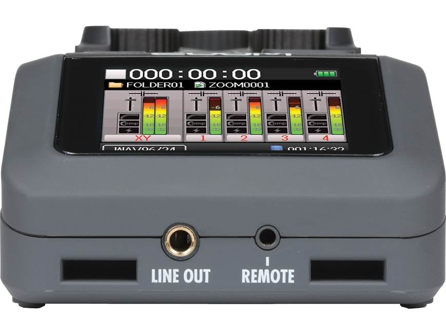 Zoom H6 Handy Handheld 6-track digital recorder at Crutchfield