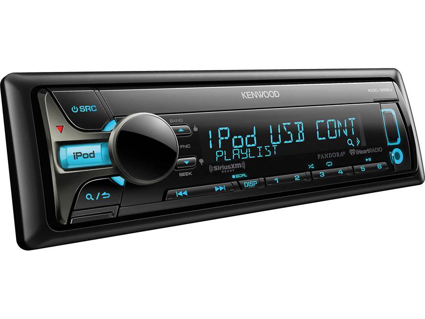 Kenwood KDC-358U CD receiver at Crutchfield