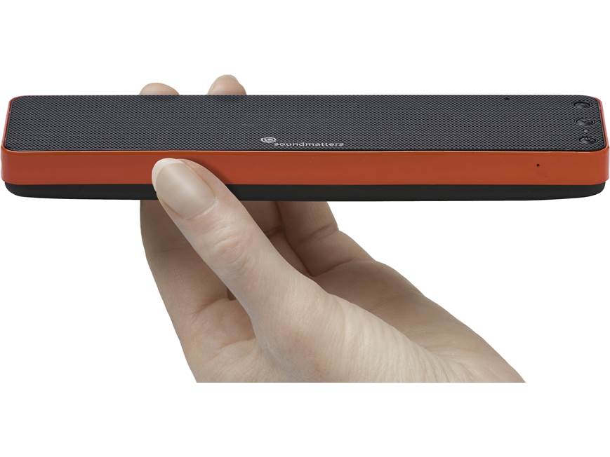 Soundmatters foxL DASH 7™ (Red) Ultra-flat portable Bluetooth