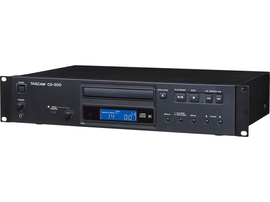 Tascam CD-200 Rack-mountable CD player at Crutchfield