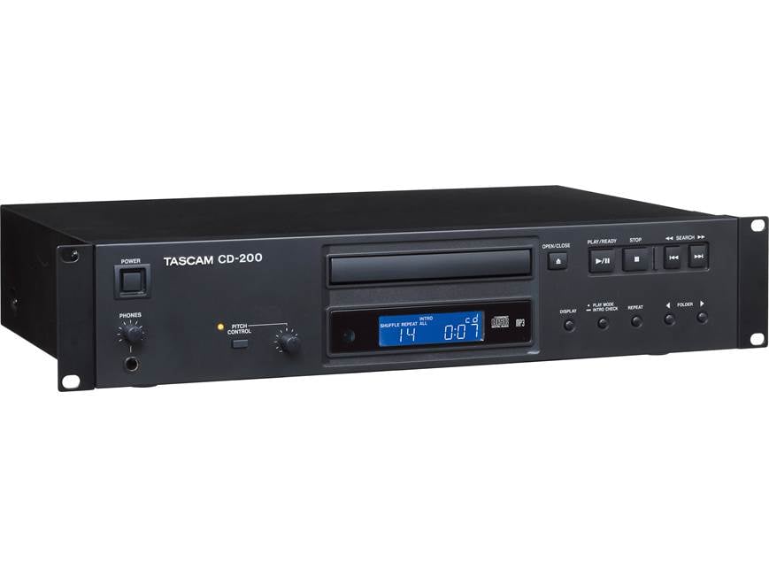 Tascam CD-200 Rack-mountable CD player at Crutchfield