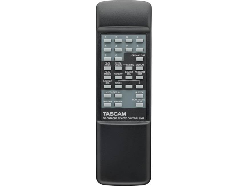 Tascam CD-200BT Professional CD player with Bluetooth® at Crutchfield