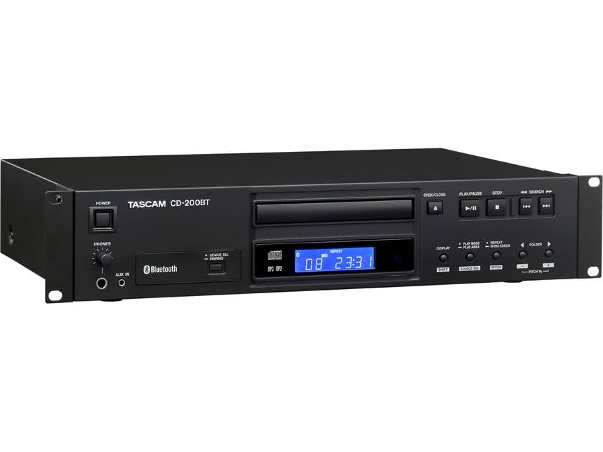 【美品&動作OK】TASCAM CD-200BT Tascam CD-200BT Professional CD player with Bluetooth® at Crutchfield