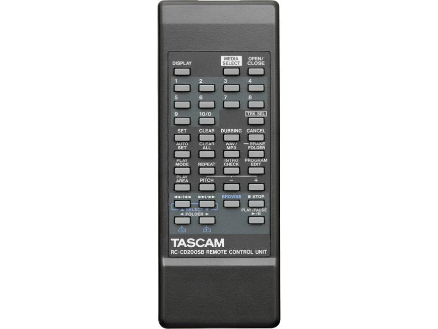 Tascam CD-200SB Rack-mountable CD player with SD/SDHC card and USB