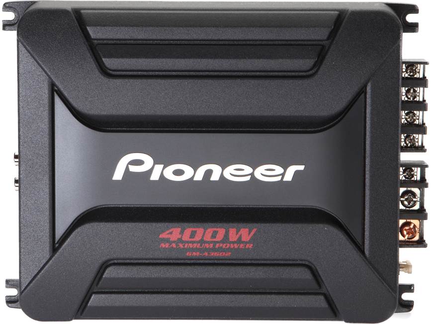 Pioneer GM-A3602 2-channel car amplifier — 60 watts RMS x 2 at