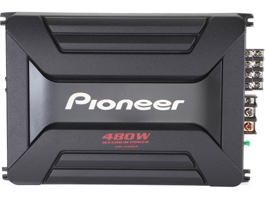 Pioneer GM-A4604 4-channel car amplifier — 40 watts RMS x 4 at