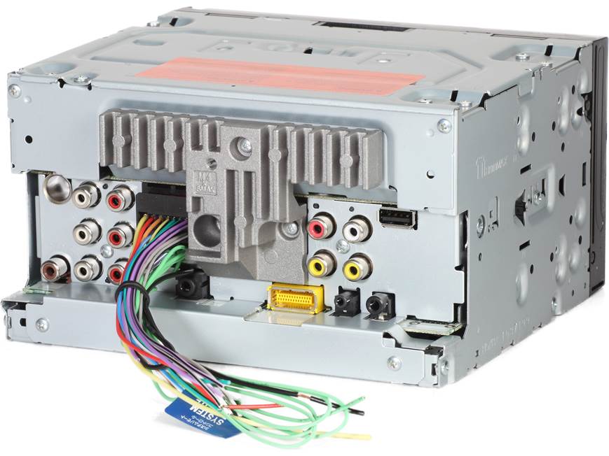 Pioneer AVH-X4600BT DVD receiver at Crutchfield