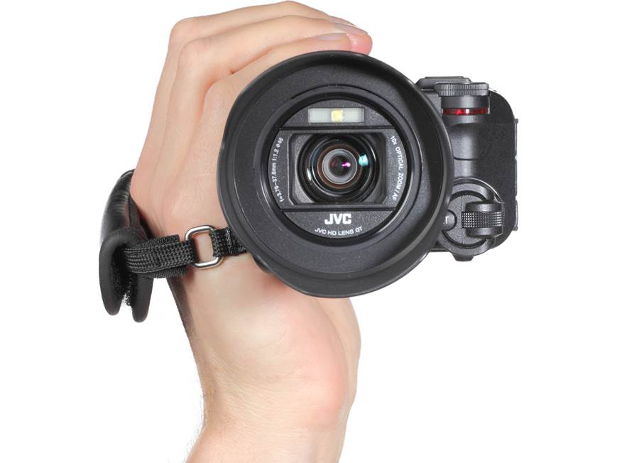 JVC GC-PX100 High-resolution, high-speed camcorder with Wi-Fi® at