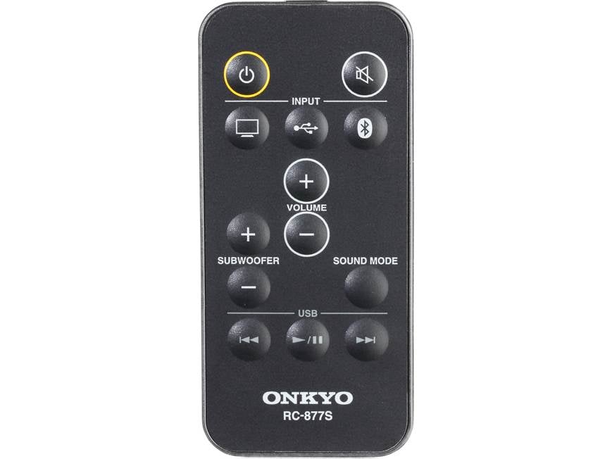 Onkyo LS-B50 Powered home theater sound bar with wireless