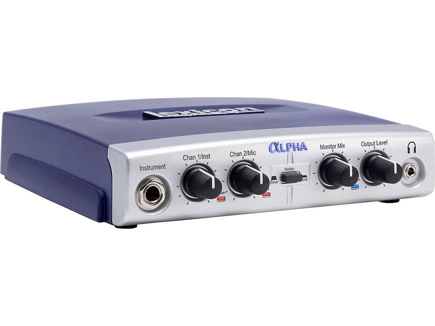 Lexicon® Alpha™ USB 1.1 desktop recording interface at Crutchfield