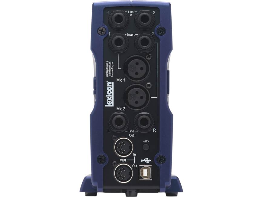 Lexicon® Lambda™ Desktop USB 1.1 recording interface at Crutchfield display picture 1