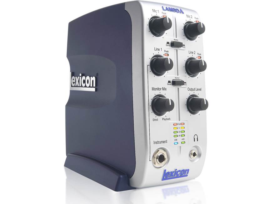 Lexicon® Lambda™ Desktop USB 1.1 recording interface at Crutchfield