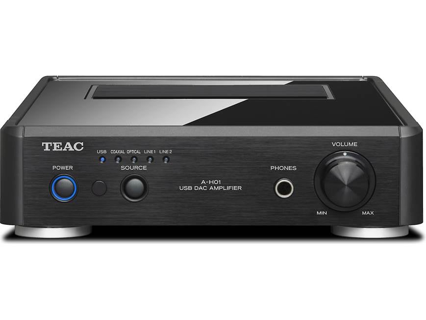 TEAC A-H01 (Black) Stereo integrated amplifier with built-in DAC