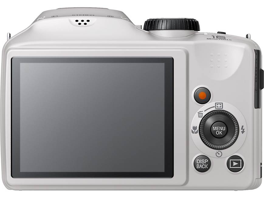 Fujifilm FinePix S6800 (White) 16.2-megapixel digital camera with