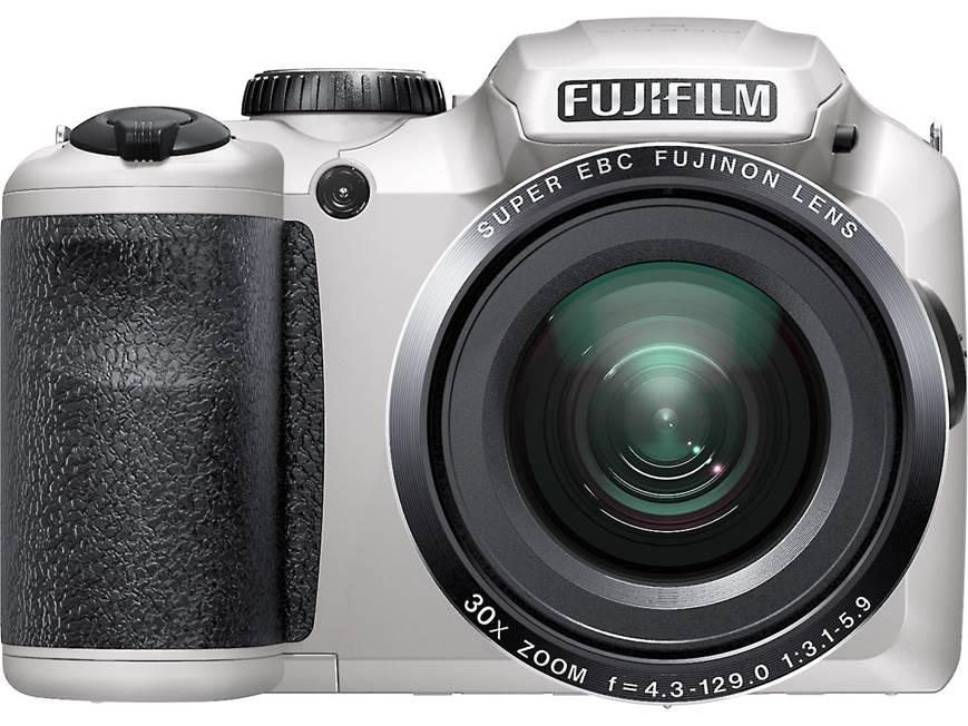 Fujifilm FinePix S6800 (White) 16.2-megapixel digital camera with