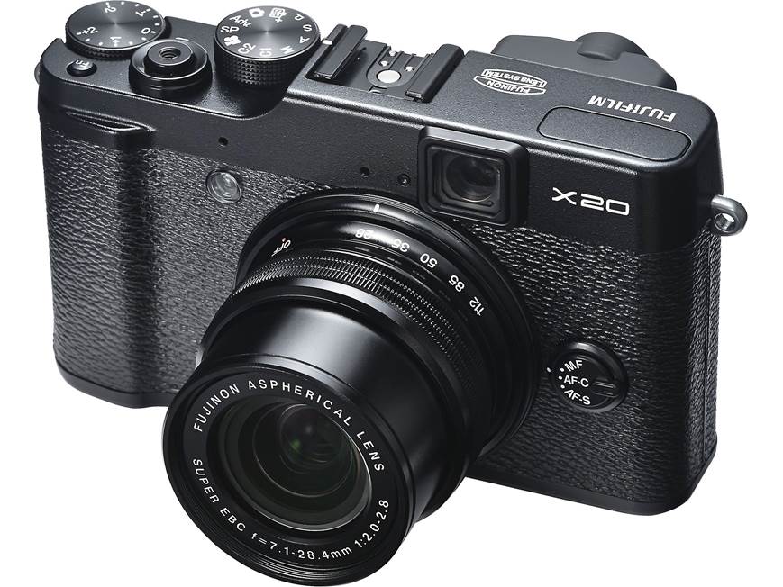 Fujifilm X20 (Black) 12-megapixel digital camera with 4X optical
