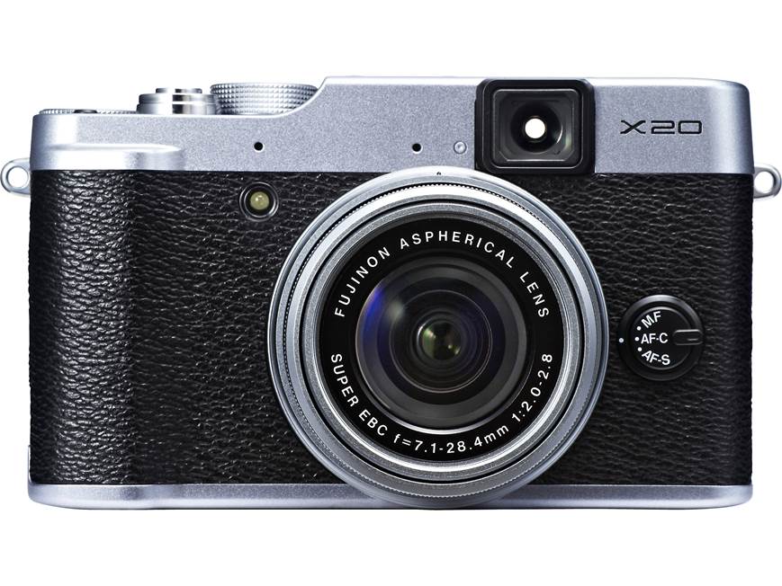 Fujifilm X20 (Silver) 12-megapixel digital camera with 4X optical
