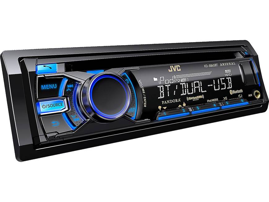 JVC Arsenal KD-A845BT CD receiver at Crutchfield